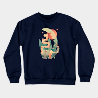 Jungle Dino Crewneck Sweatshirt